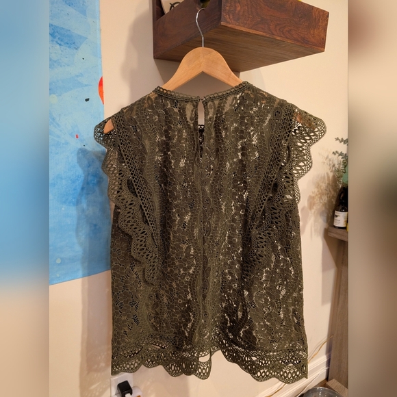 Green Comma lace top (EU 46) - Picture 4 of 7